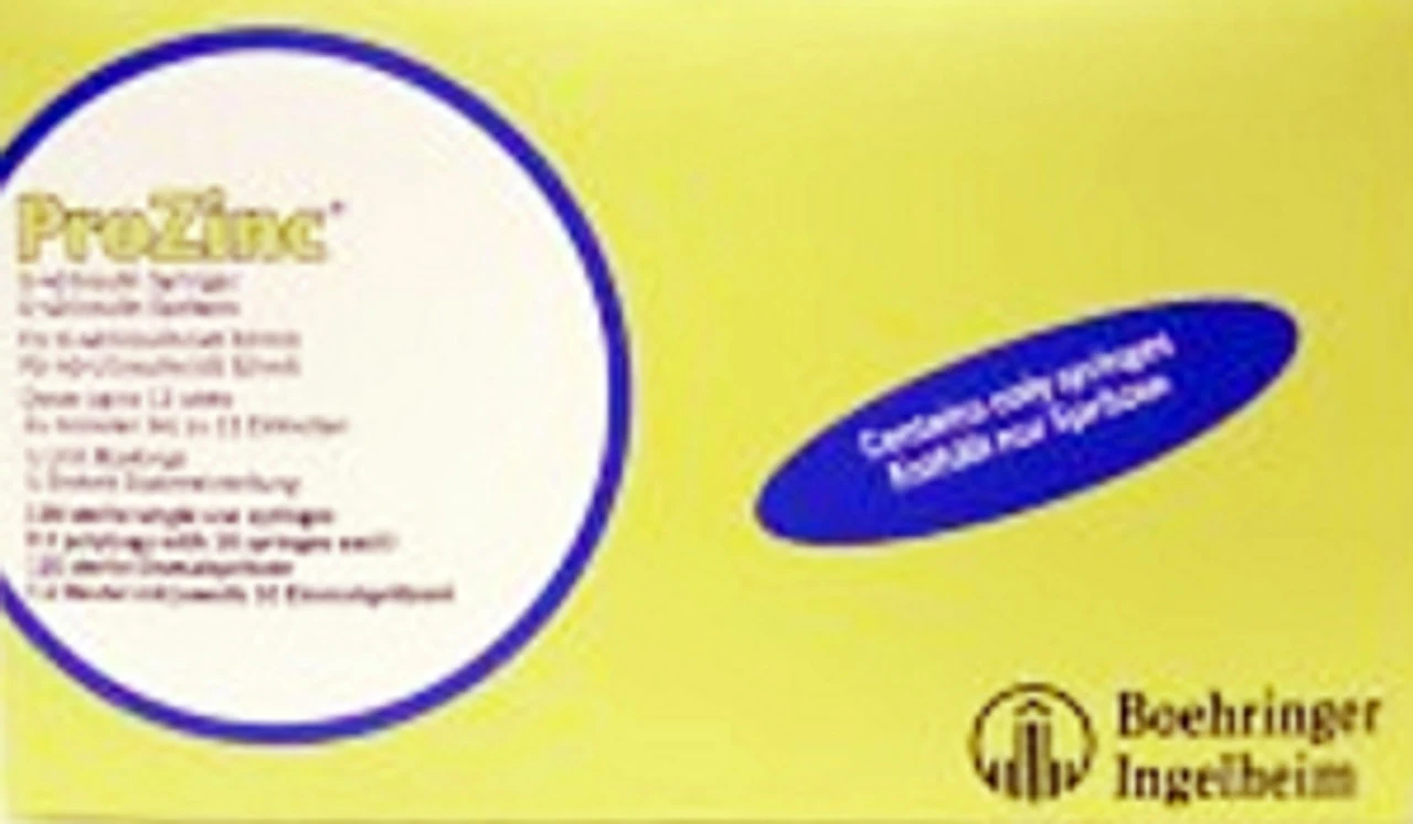 BOEHRINGER ProZinc 0.3ml U40 Insulin Syringes (pack Of 120) 3 BOEHRINGER ProZinc 0.3ml U40 Insulin Syringes (pack Of 120)