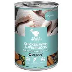 Billy & Margot Billy + Margot Puppy Chicken With Superfoods 12 X 395g Cans