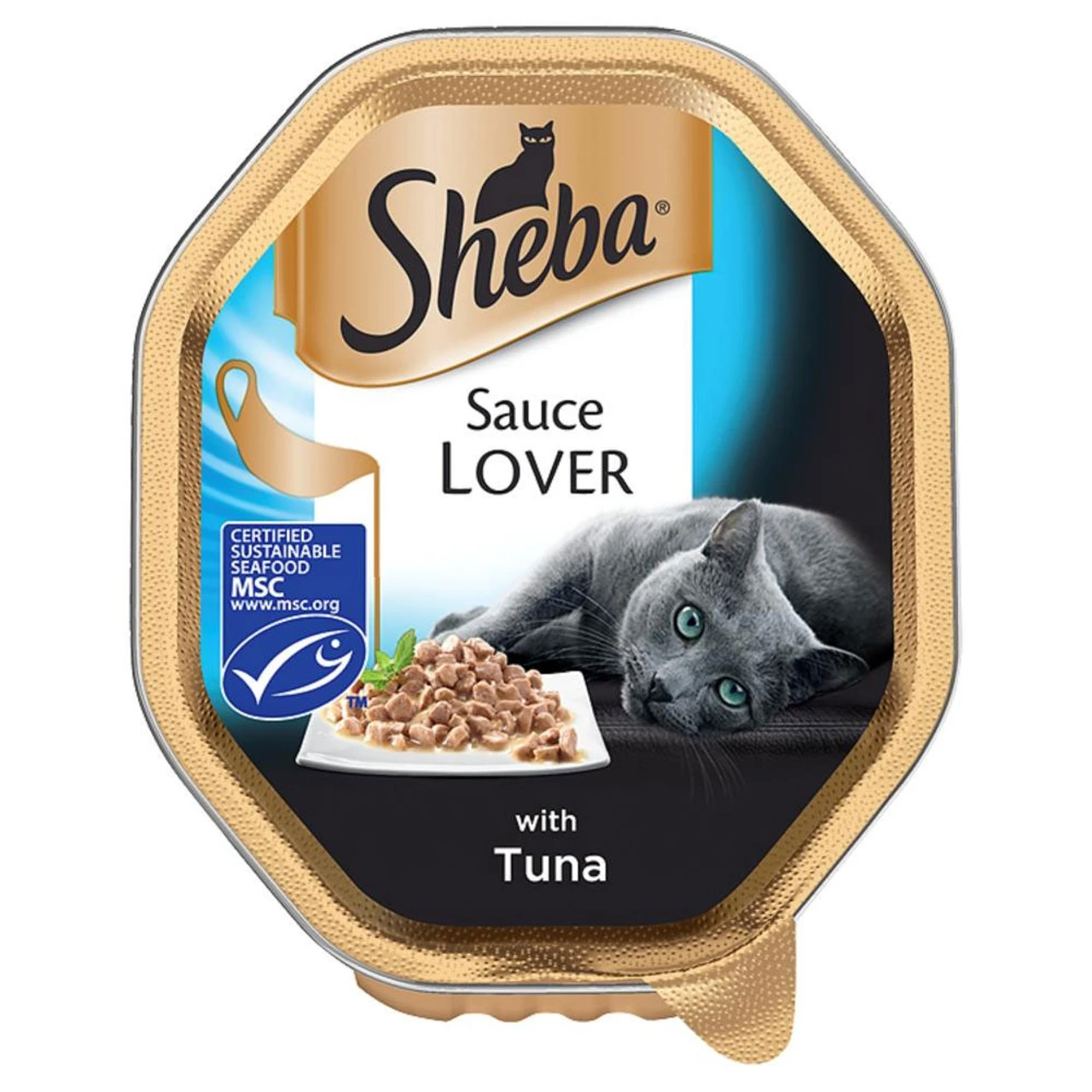 Sheba Alutray Sauce Lover With Tuna 85g X 22 3 Sheba Alutray Sauce Lover With Tuna 85g X 22