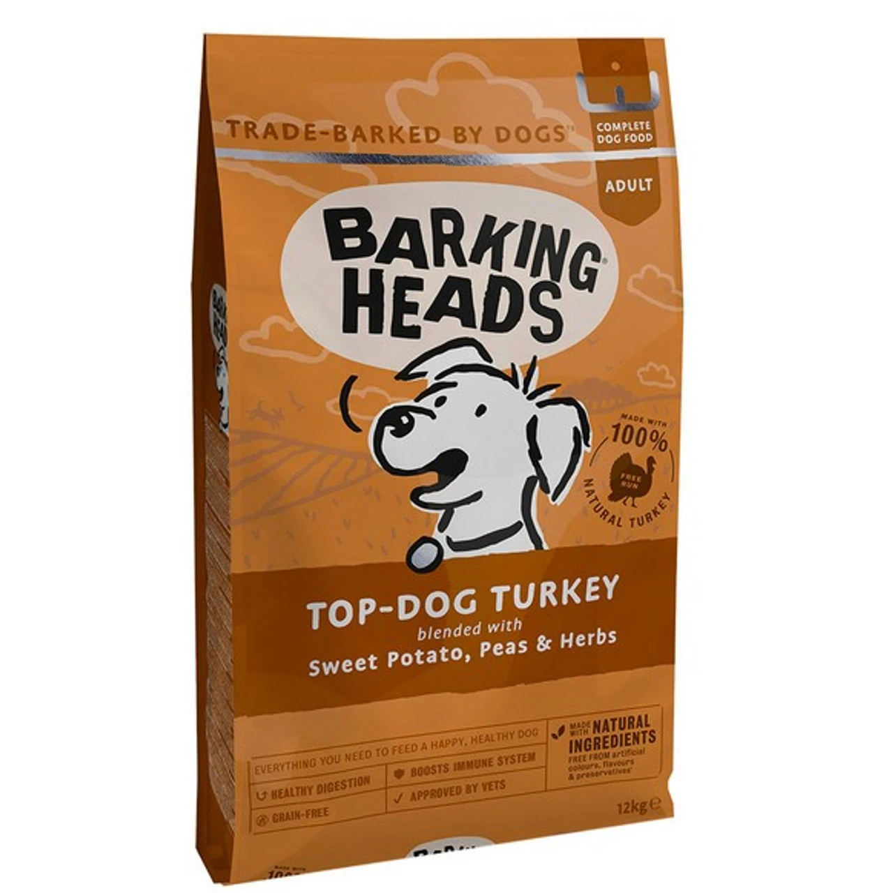 Barking Heads Top Dog Turkey Dry Dog Food 3 Barking Heads Top Dog Turkey Dry Dog Food