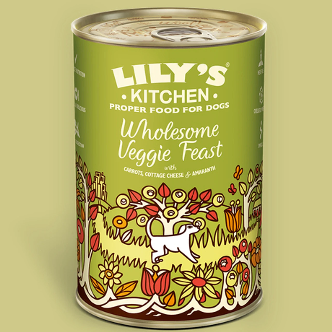 Lilys Kitchen Lily's Kitchen Wholesome Veggie Feast For Dogs 6 X 375g 3 Lilys Kitchen Lily's Kitchen Wholesome Veggie Feast For Dogs 6 X 375g