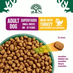 James Wellbeloved Superfood Adult Small Breed Turkey 1.5kg 11 James Wellbeloved Superfood Adult Small Breed Turkey 1.5kg -Deals Dog Food Store wellbeloved superfoods smallbreed turkey2 16187.1664197140